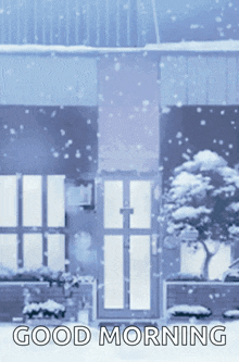Snow Anime GIF