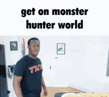Get On Monster Hunter World Monster GIF - Get On Monster Hunter World Monster Hunter Monster GIFs