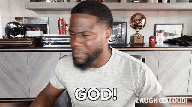 Kevin Hart GIF God Kevin Hart Laugh Out Loud - Discover & Share GIFs