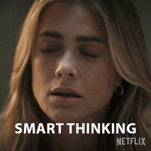 Smart Thinking Michaela Stone GIF - Smart Thinking Michaela Stone Melissa Roxburgh GIFs