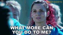 What More Can You Do To Me Bea Smith GIF - What More Can You Do To Me Bea Smith Wentworth GIFs
