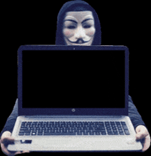 Anonymous See The Truth GIF - Anonymous See The Truth Laptop GIFs