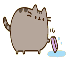 pusheen no food not hungry dont likeit