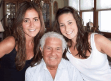 Dad And Two Granddaughters GIF