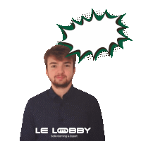 Le Lobby Clement Lobby Sticker - Le Lobby Lobby Clement Lobby Stickers