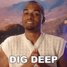 Dig Deep Mikey GIF - Dig Deep Mikey Are You The One GIFs