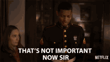 Thats Not Important Now Sir Not Right Now GIF