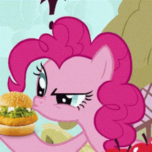Pinkie Pie Mlp GIF - Pinkie Pie Mlp Burger GIFs