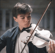 Alan Milan Violin GIF - Alan Milan Violin Alan Bouda GIFs