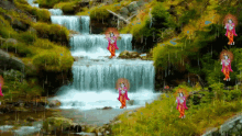 Jaish Krishna Raining GIF - Jaish Krishna Raining Waterfalls GIFs