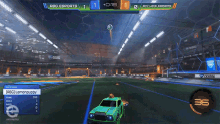 soccer with cars rocket league estv axis replay car jumping in air