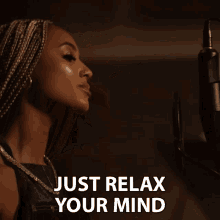 Just Relax Your Mind Danielle Leigh Curiel GIF - Just Relax Your Mind Danielle Leigh Curiel Danileigh GIFs