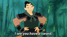 Mulan Sword GIF - Mulan Sword GIFs