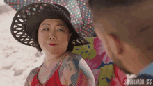 Happy Content GIF - Happy Content Margaret Cho GIFs