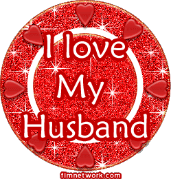 Love My Husband Heart Sticker - Love My Husband Heart Love Stickers