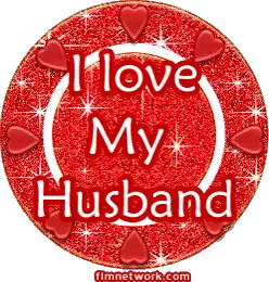Love My Husband Heart Sticker - Love My Husband Heart Love Stickers