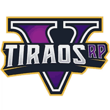 tiraos rp logo letter v role playing