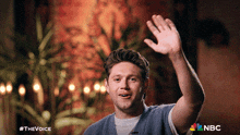 Waving Niall Horan GIF - Waving Niall Horan The Voice GIFs