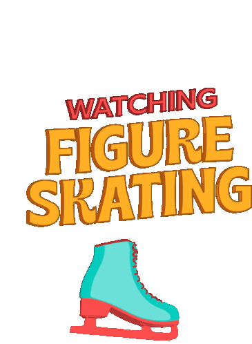 Ice Skating Figure Skating Sticker - Ice Skating Figure Skating