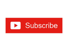 a red subscribe button with a play button on a white background