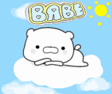 Babe Chill GIF - Babe Chill Cloud GIFs