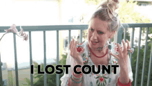 Lost Count Carla Delaney GIF - Lost Count Carla Delaney Sketch Comedy GIFs