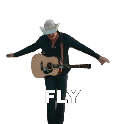 Fly Jon Pardi Sticker - Fly Jon Pardi Aint Always The Cowboy Song Stickers