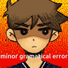 Omori Minor Gramatical Error GIF - Omori Minor Gramatical Error GIFs