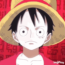 Luffy One Piece GIF - Luffy One Piece Dissatisfied GIFs