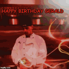 Chef Happy Birthday GIF - Chef Happy Birthday Greeting GIFs