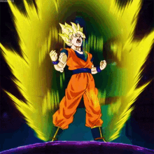 Goku Dbz GIF - Goku Dbz Power Up GIFs