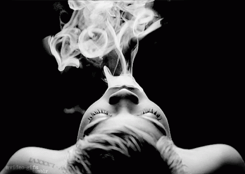 blowing smoke photography tumblr