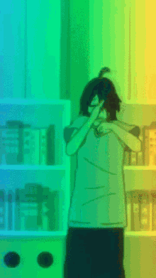 Rainbow Anime GIF - Rainbow Anime Dance GIFs
