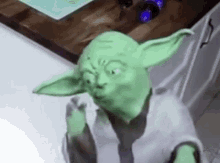 Slap Slap Yoda GIF - Slap Slap Yoda Yoda GIFs