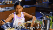 My Life Everyday GIF - Master Chef Junior Its Just Not Going The Way I Planned Not The Plan GIFs