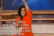 You Get A Pen Oprah GIF