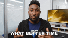 What Better Time To Lay It All Out Marques Brownlee GIF - What Better Time To Lay It All Out Marques Brownlee Get It All Out There GIFs