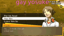 Yosuke P4 GIF - Yosuke P4 Gay GIFs