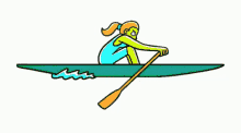 Kayaking Animation GIF - Kayaking Animation Rowing GIFs