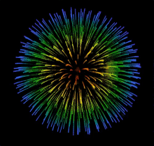 Fireworks Fourth Ofjuly GIF - Fireworks Fourth Ofjuly Rainbow Firework GIFs