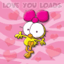 Love You Loads Hearts GIF - Love You Loads Hearts GIFs