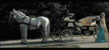 Horse Carriage Leaving GIF - Horse Carriage Leaving Bye GIFs