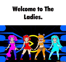 Welcome Ladies GIF - Welcome Ladies Minus8 GIFs