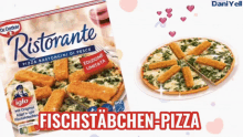 Fischstäbchen Pizza GIF - Fischstäbchen Pizza Bastoncini Di Pesce GIFs