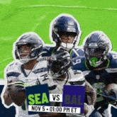 Baltimore Ravens Vs. Seattle Seahawks Pre Game GIF - Nfl National Football League Football League GIFs