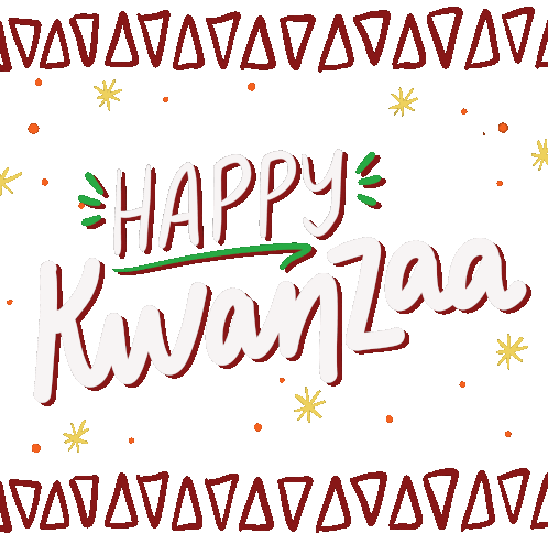 Kwanza Kwanzaa Sticker - Kwanza Kwanzaa Happy Kwanzaa Stickers