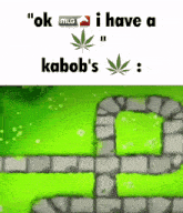 a meme that says " ok i have a kabob "