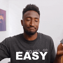 Easy Marques Brownlee GIF - Easy Marques Brownlee It'S That Easy GIFs