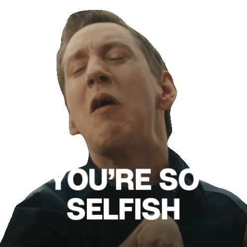 You'Re So Selfish Ian Sticker - You'Re So Selfish Ian Sean Towgood Stickers