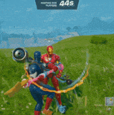 a screenshot of a video game that says waiting for 411